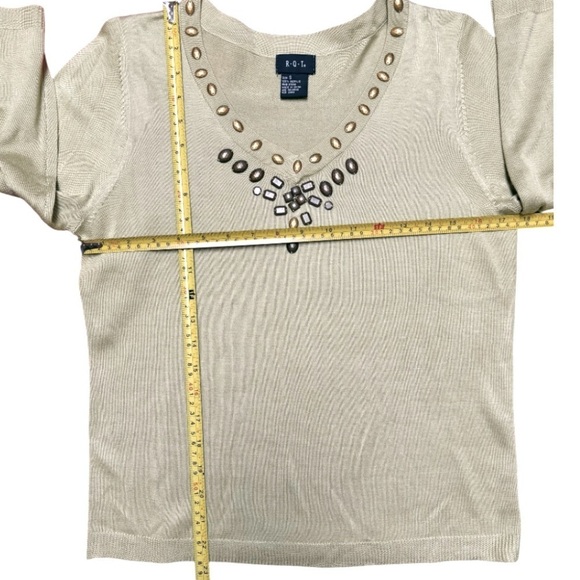 🌺NEW‼️VINTAGE LOT/BUNDLE/MULTIPLES (4)ASST. DESIGNER TOPS•SWEATERS& BLOUSES NWOT - Picture 10 of 12